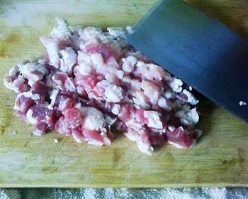 猪肉锅贴的做法步骤3