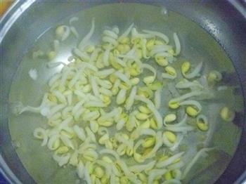 螺旋藻豆芽汤的做法图解3