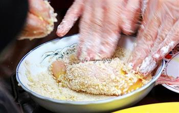 黄金芝士鸡肉卷的做法步骤8