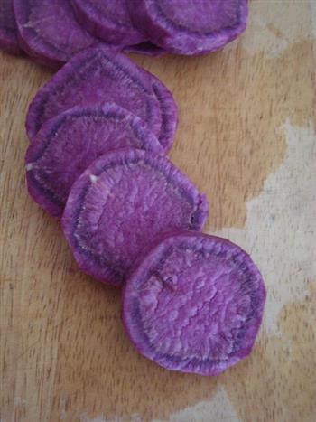 心形紫薯银耳羹的做法图解4