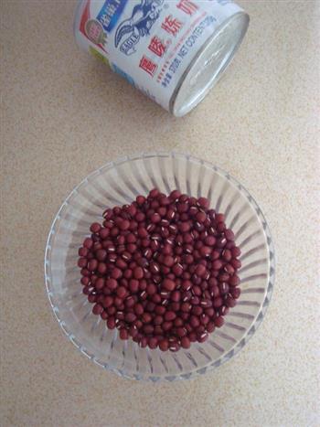 炼乳蜜红豆的做法步骤1