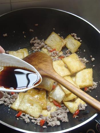 家常肉末豆腐的做法步骤8