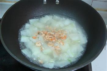 海米冬瓜汤的做法步骤3