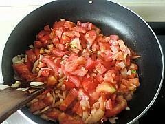 番茄洋葱打卤面的做法图解5
