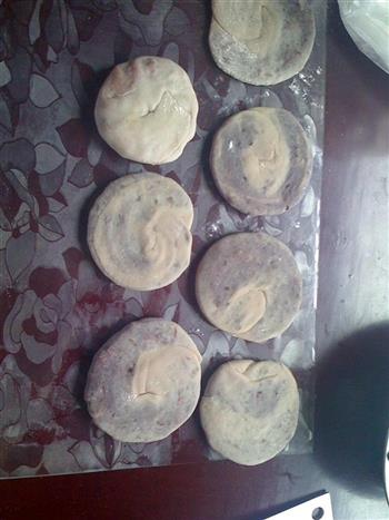 紫薯千层饼的做法步骤10