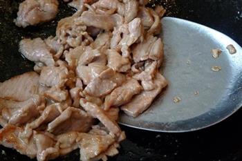 蒜苔炒肉片的做法步骤1
