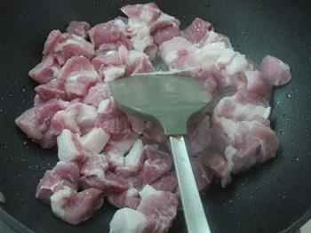 豆泡红烧肉的做法步骤4