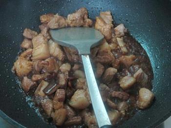 豆泡红烧肉的做法步骤6
