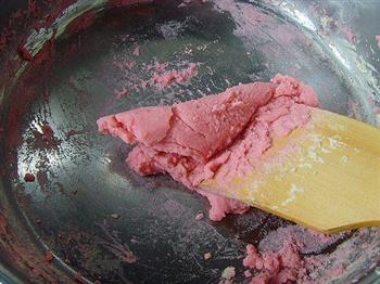 粉色豆沙馅的做法步骤6