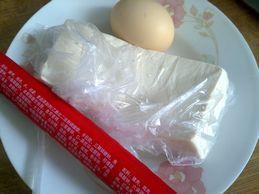 鸡蛋豆腐羹的做法步骤1