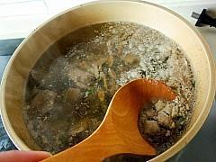 青菜猪肝汤的做法步骤8