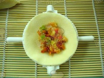 青椒玉米蒸饺的做法步骤7