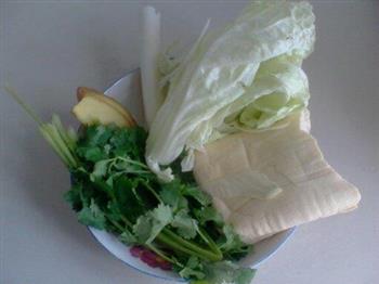 素包白菜豆腐的做法步骤1