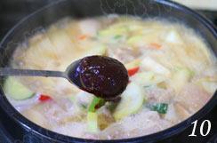 韩式大酱汤的做法步骤10