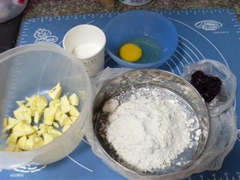 蔓越莓黄油饼干的做法步骤1