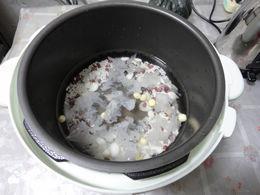 银耳百合红豆粥的做法步骤6