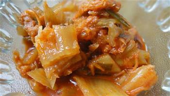 韩式泡菜炒牛肉的做法步骤3