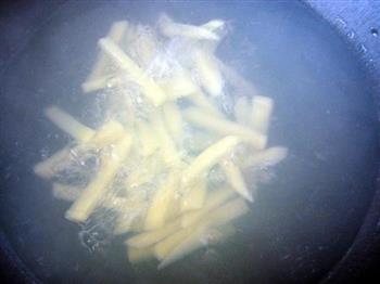 青菜味增汤的做法步骤1