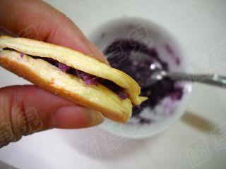紫薯酸奶铜锣烧的做法图解11