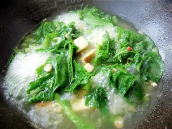 小白菜豆腐汤的做法步骤4