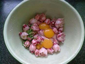 木槿花煎蛋的做法图解5