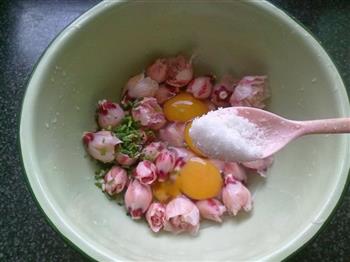 木槿花煎蛋的做法步骤6