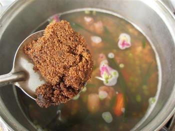 玫瑰杏仁绿豆汤的做法步骤6
