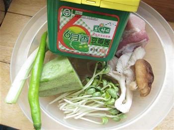 韩式豆酱汤翡翠面的做法图解7