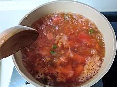 西红柿豆腐汤的做法图解6