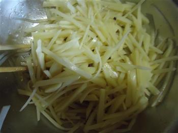 花椒油炝土豆丝的做法步骤7