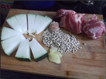 冬瓜薏米猪骨汤的做法步骤1