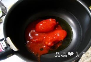 茄汁鲜虾青豆意面的做法图解3