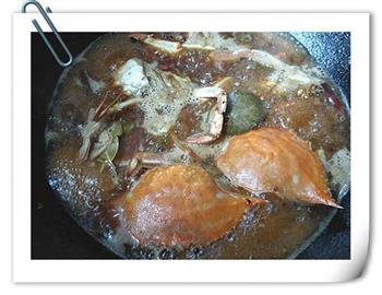 辣味海蟹的做法图解5