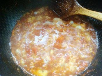 西红柿鸡蛋炸酱面的做法步骤9