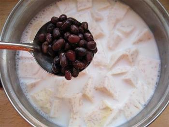 红豆芋头奶露的做法步骤4