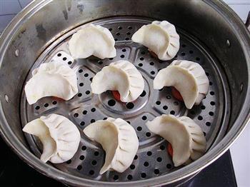南瓜香菇蒸饺的做法步骤10