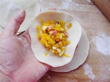 南瓜香菇蒸饺的做法步骤8