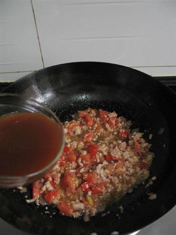 番茄肉酱拌面的做法步骤11