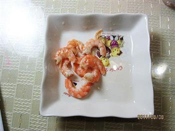 黄瓜鲜虾疙瘩汤的做法图解2