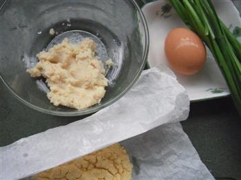 豆渣韭菜玉米饼的做法步骤1