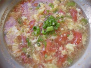 苦瓜番茄蛋花汤的做法步骤5