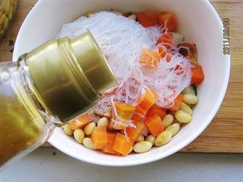 黄豆粉丝杂拌菜的做法步骤5