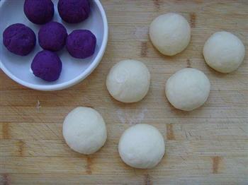 紫薯花朵面包的做法图解6