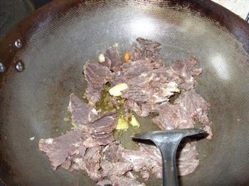 黑豆苗炒牛肉的做法步骤5