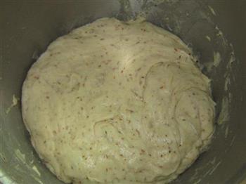 桂花燕麦酸奶面包的做法步骤3