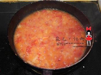 西红柿疙瘩汤的做法图解6