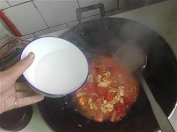 番茄鸡蛋捞烩面的做法步骤5