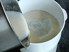花生莲子豆浆的做法步骤7