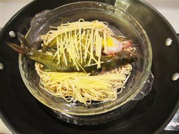 剁椒豆干丝蒸鱼的做法步骤5