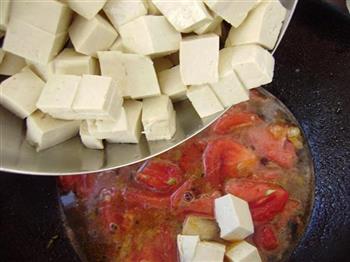 西红柿鸡蛋炒豆腐的做法步骤5